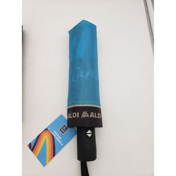Aldi Gear Automatic Umbrella 2023, Multicolor Stripe, NWT, Merch Drip - Picture 7 of 10